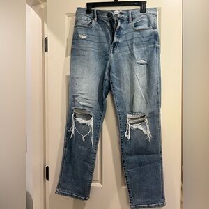 Oasis Women’s Ripped Blue Jeans